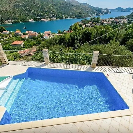 Zaton Doli Sleeps 7 Pool Air Con Wifi Villa *